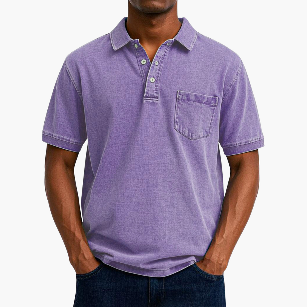 Zeno | Uomo Casual Elegante Poloshirt | Per Ogni Giorno e Comfort
