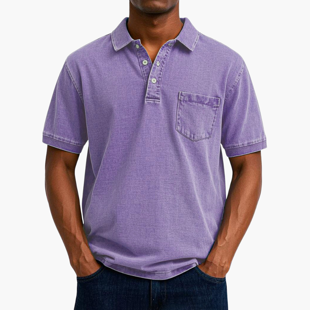 Zeno | Uomo Casual Elegante Poloshirt | Per Ogni Giorno e Comfort