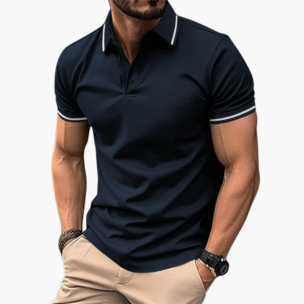Renzo | Polo Slim Fit da Uomo con Stile Icónico | Per tutto l'Anno