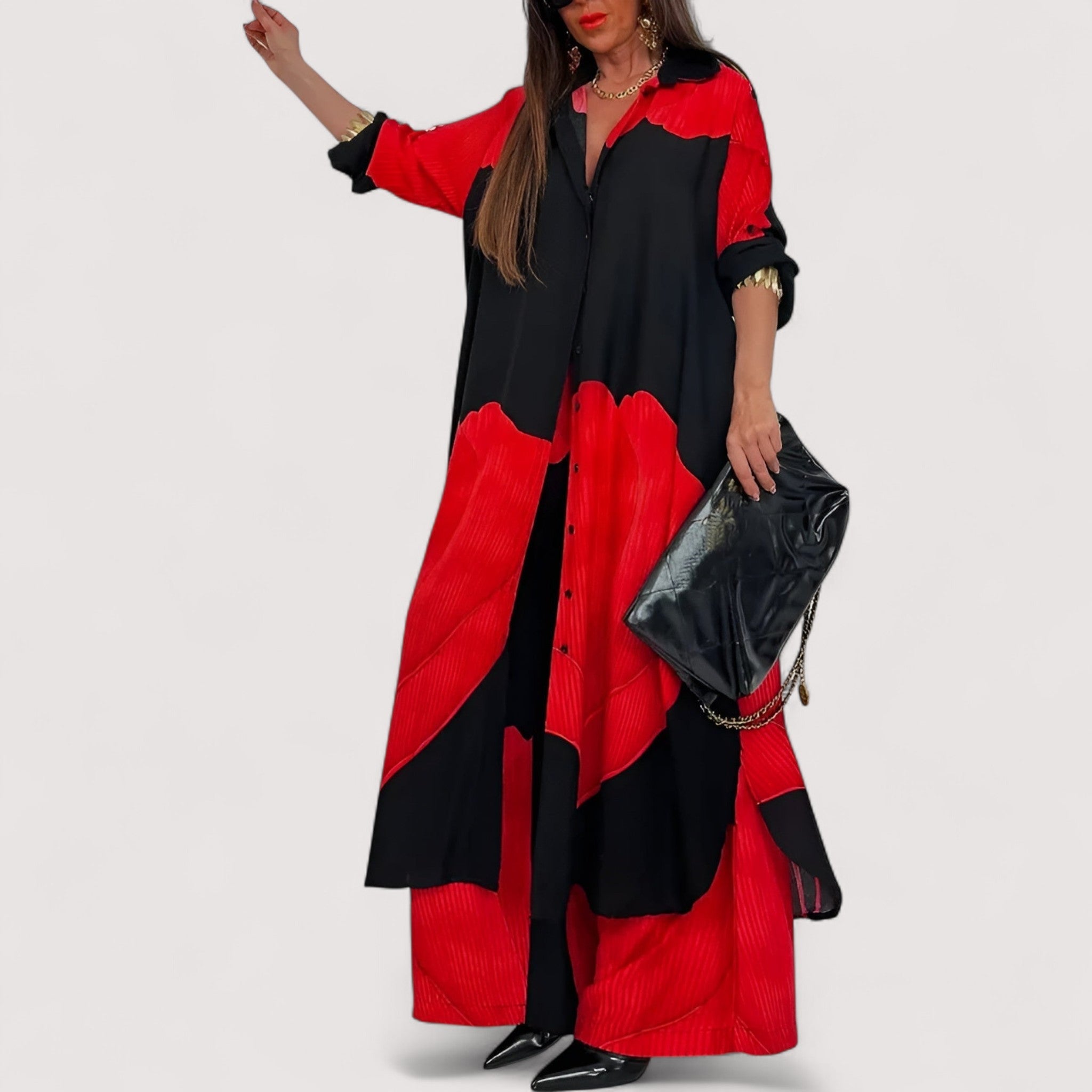 Emanuela | Donna Raffinata Versatile Completo Coordinato | Per Eleganza Moderna