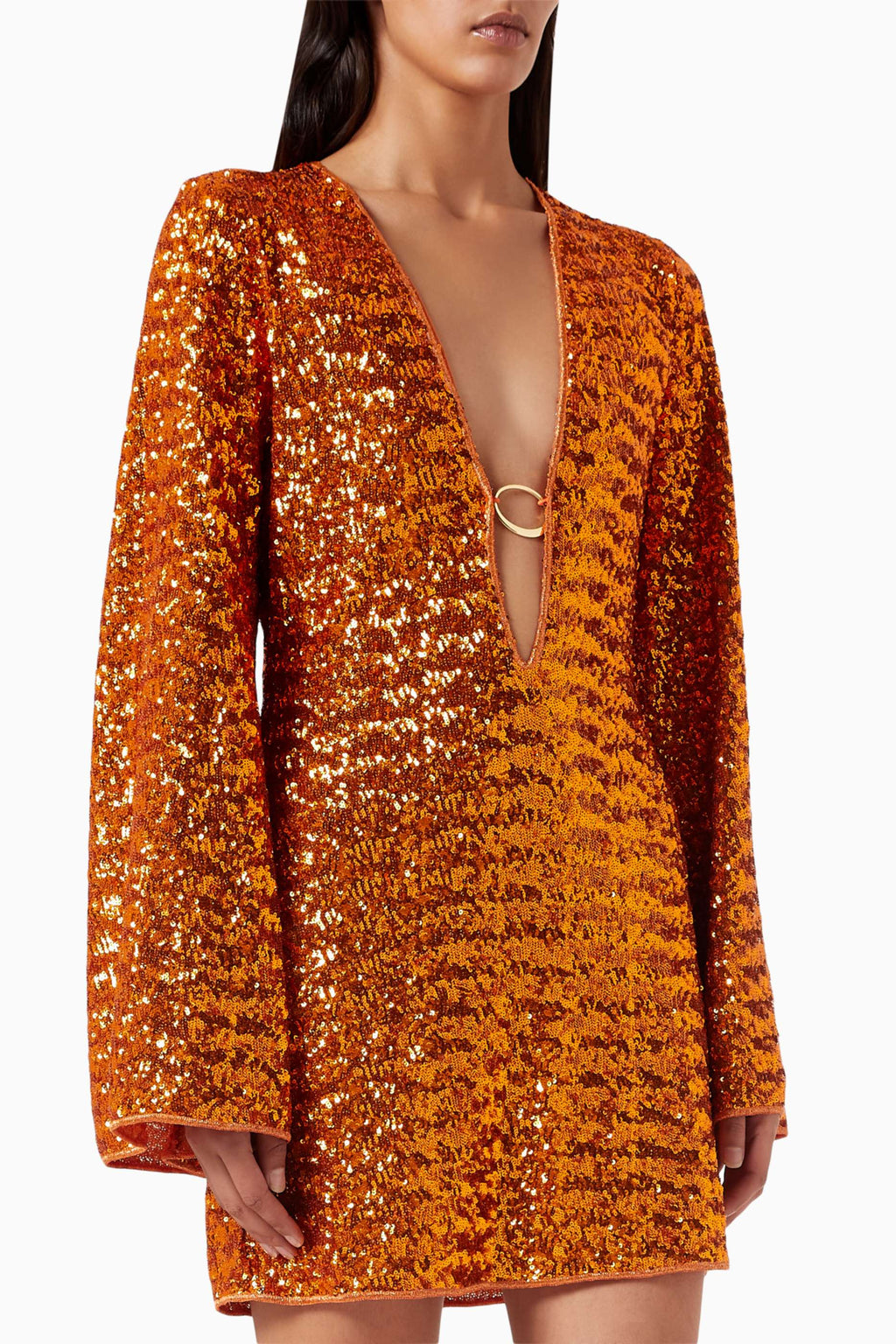 Vittoria | Donna Brillante Seducente Mini Abito | Per Serate Speciali