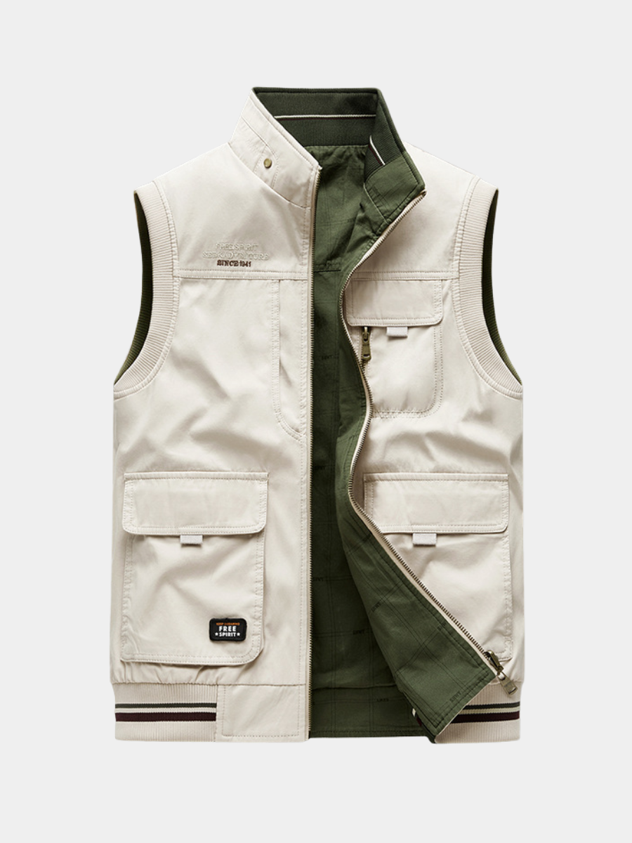 Salvatore | Gilet elegante da uomo con dettagli raffinati