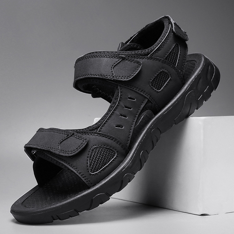 Lorenzo | Uomo Comodo Antiscivolo Sandali | Per Sostegno e Sollievo