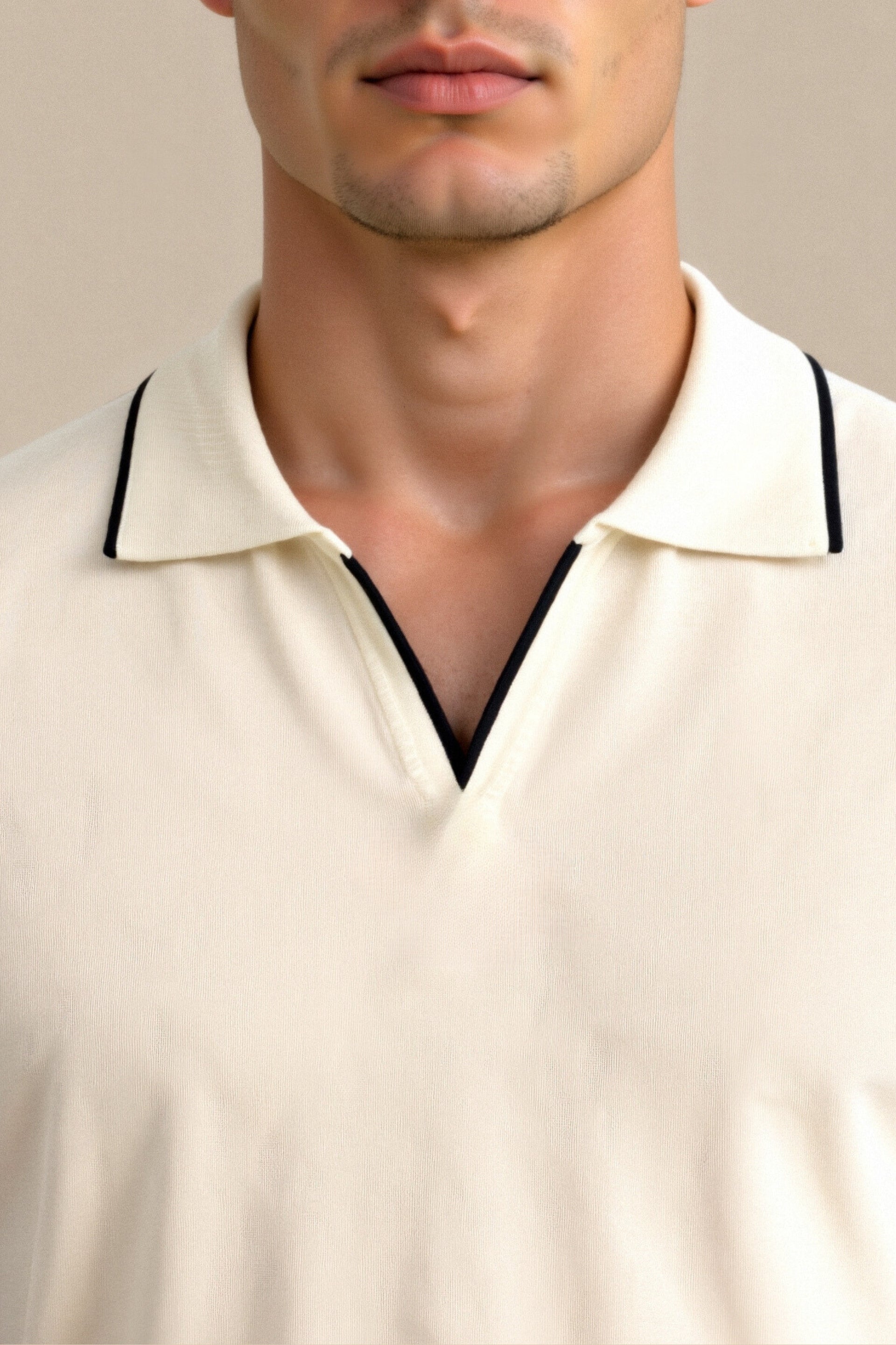 Lorenzo | Uomo Elegante Estiva Polo Senza Maniche | Alta Qualità