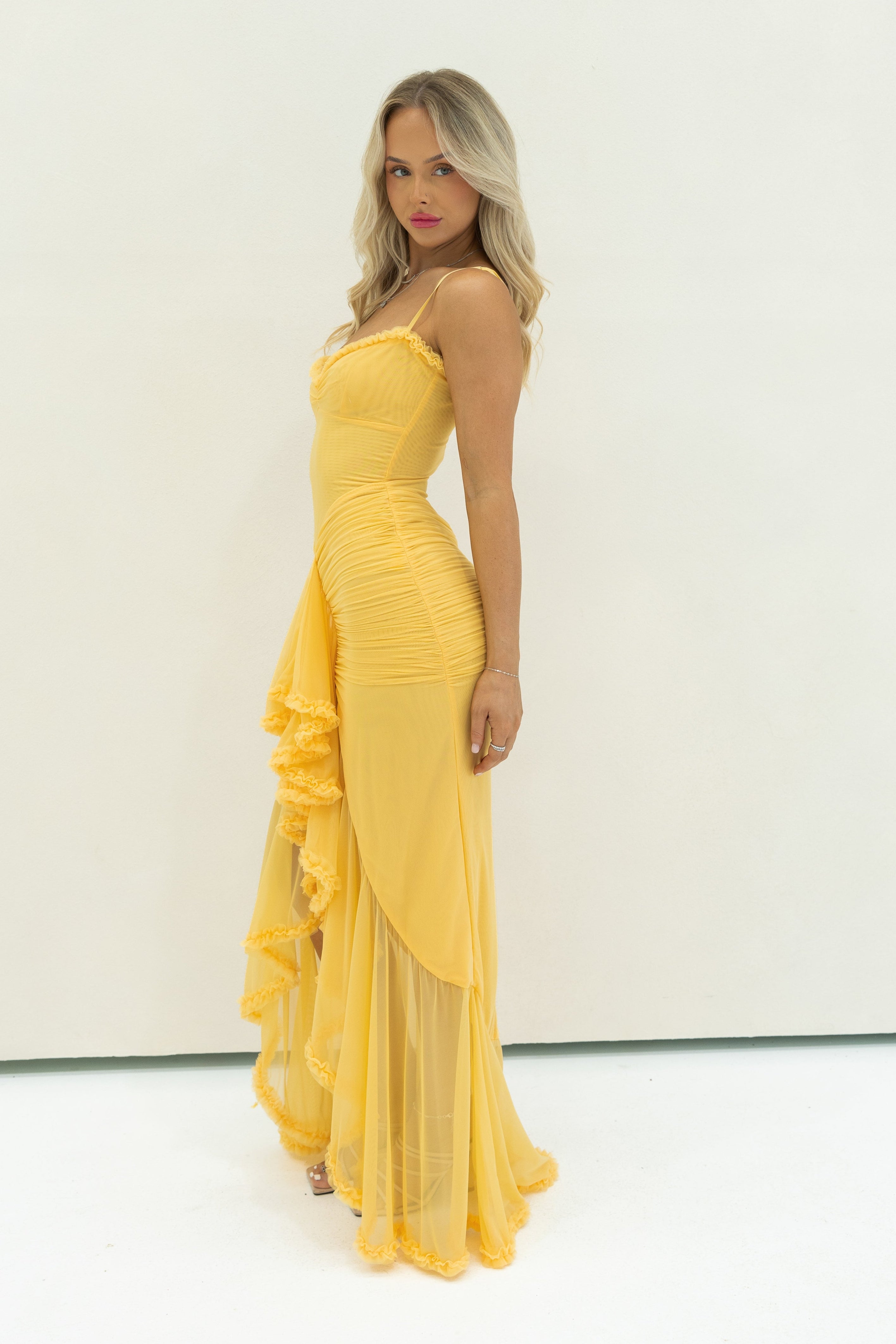 Ginevra | Donna Romantica Armoniosa Maxi Dress | Per Serate Estive