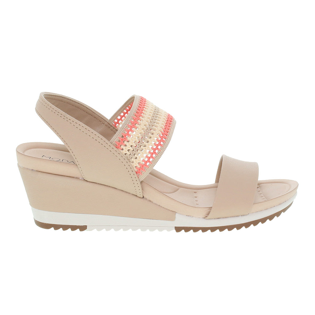 Lavinia | Donna Pratica Traspirante Zeppa Sandali | Per Tutti i Giorni