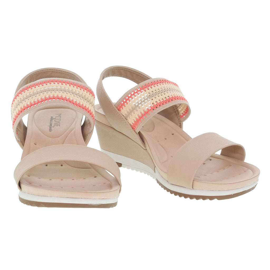 Lavinia | Donna Pratica Traspirante Zeppa Sandali | Per Tutti i Giorni