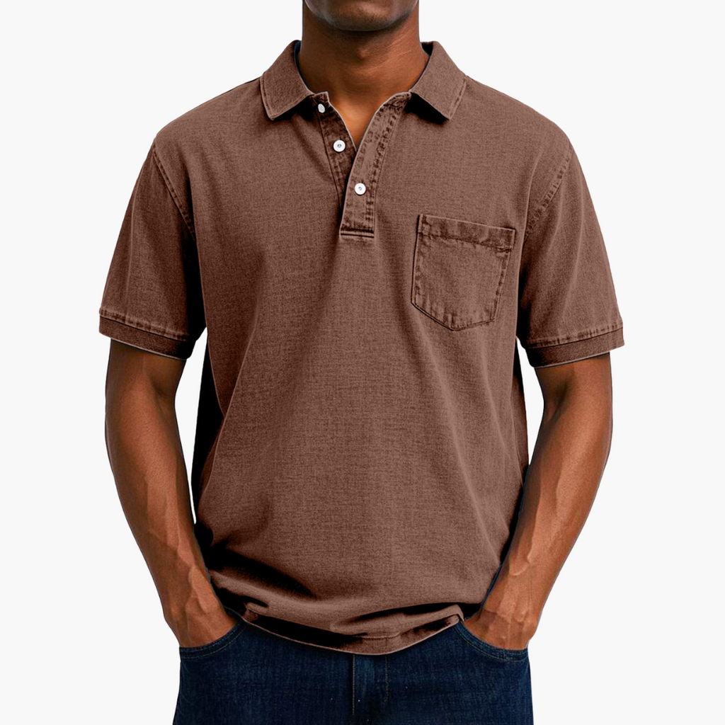 Zeno | Uomo Casual Elegante Poloshirt | Per Ogni Giorno e Comfort