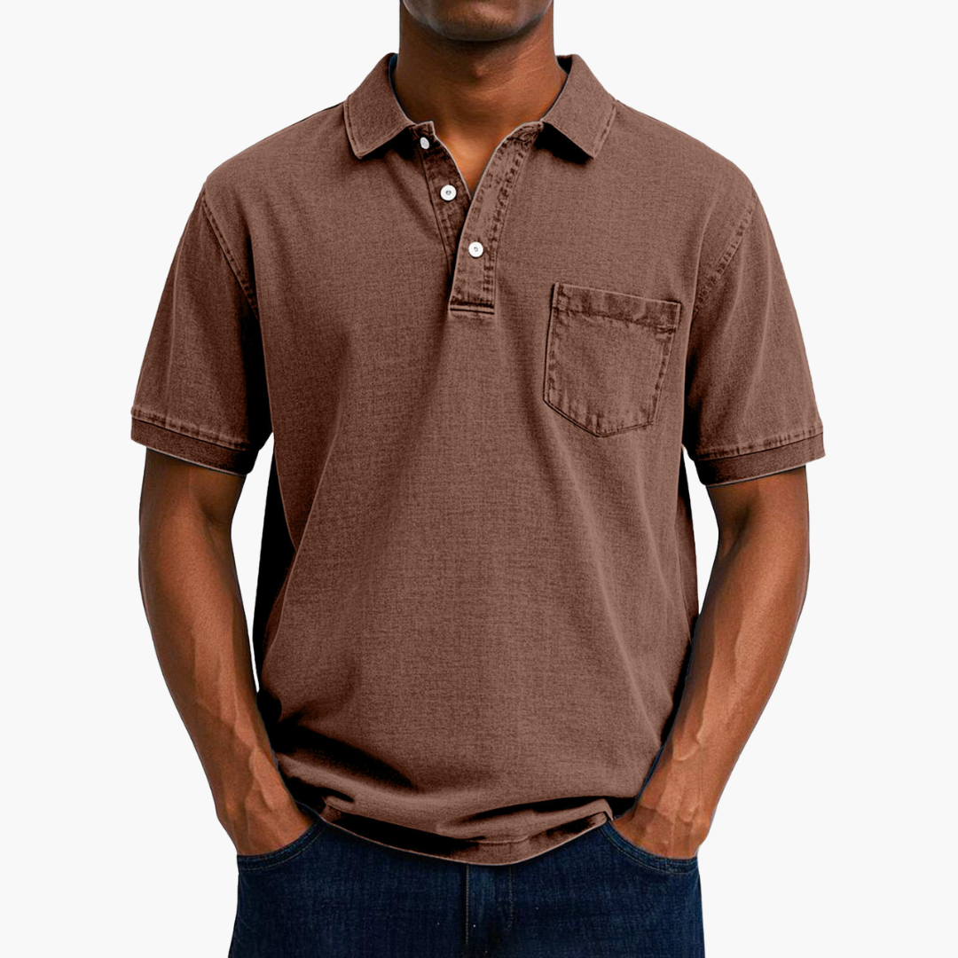 Zeno | Uomo Casual Elegante Poloshirt | Per Ogni Giorno e Comfort