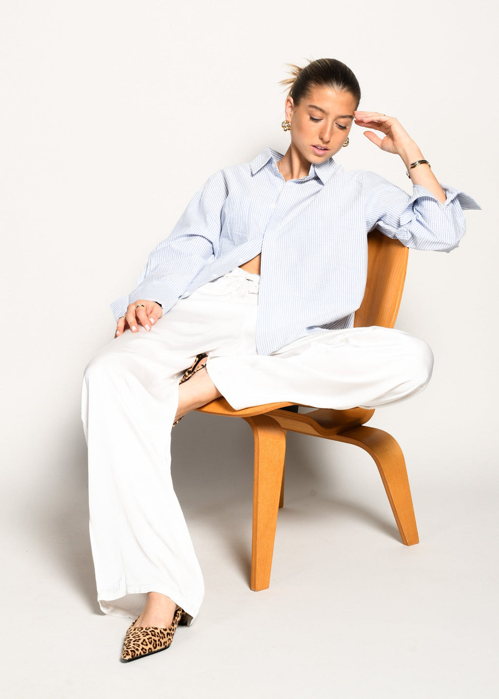 Marta | Donna Fluidi Lucenti Pantaloni Eleganti | Per Look Sofisticati