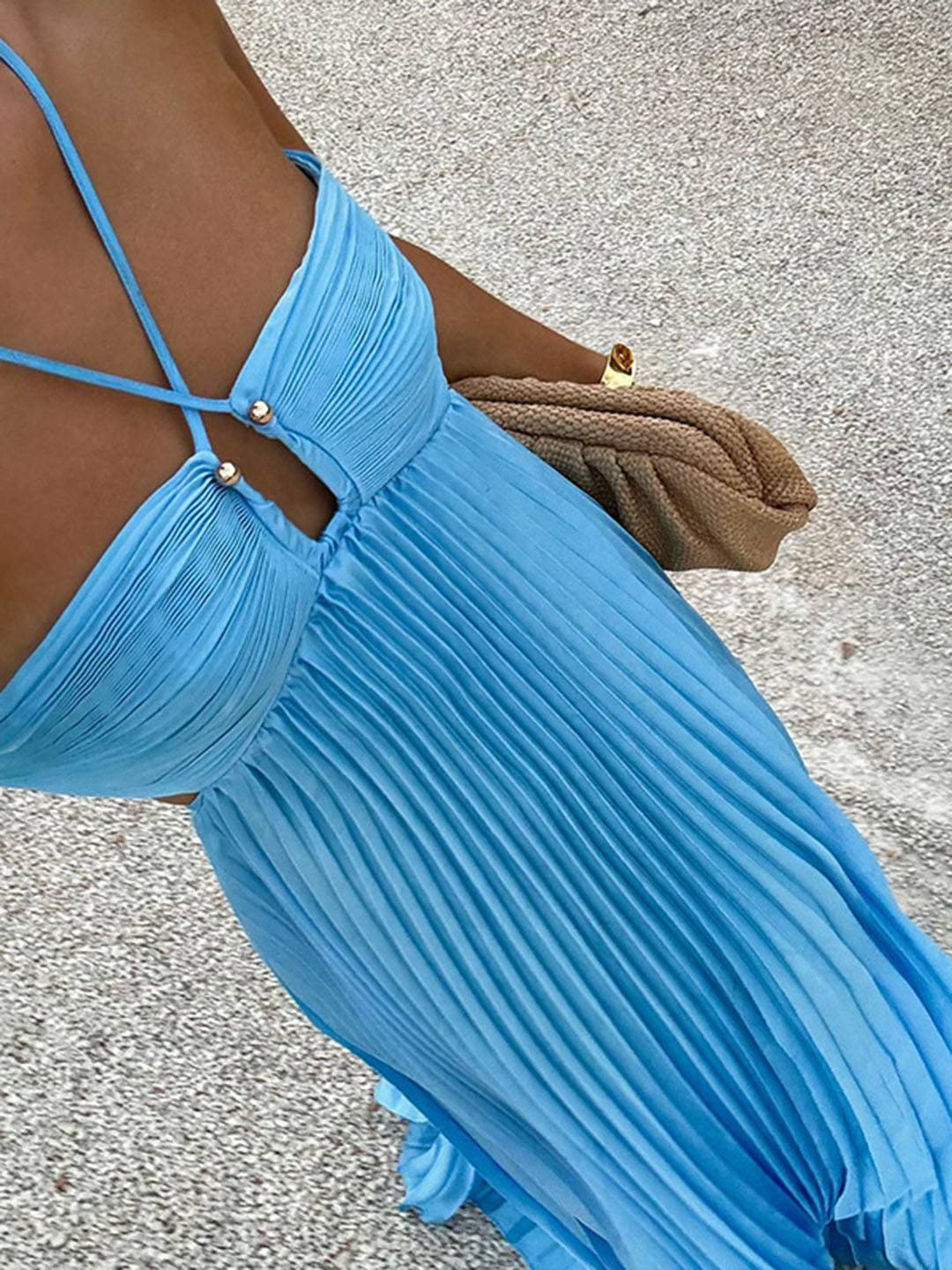 Zinerva | Donna Scivolato Romantico Abito Lungo | Per Eleganza e Libertà