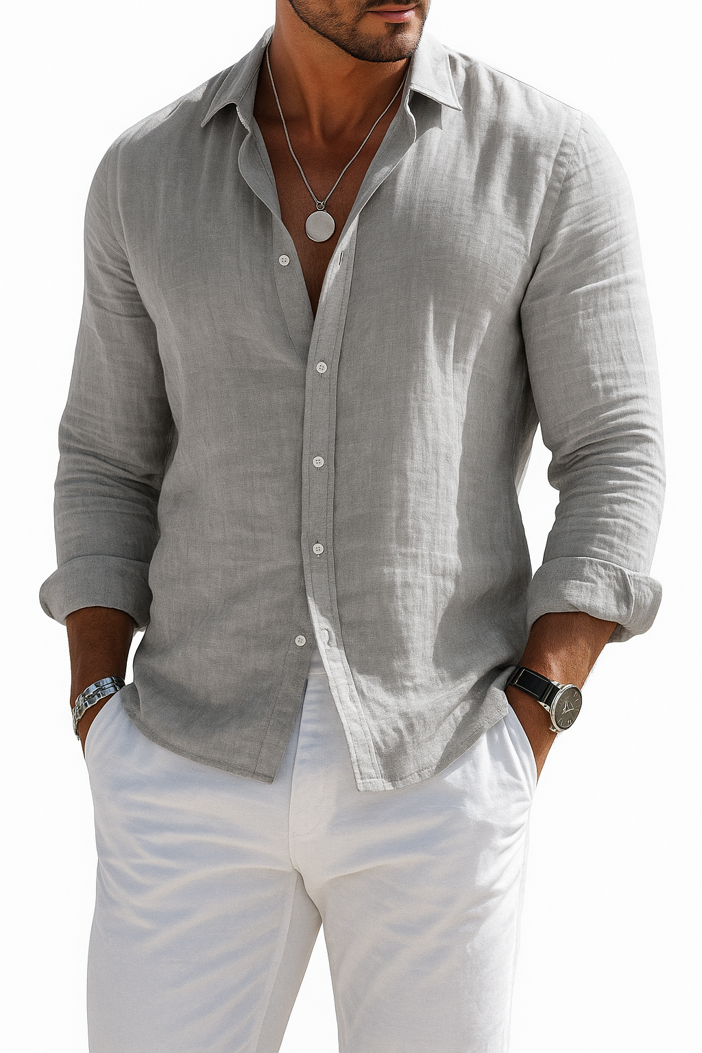 Riccardo | Camicia Elegante e Comoda per Uomo | Moderna e Versatile