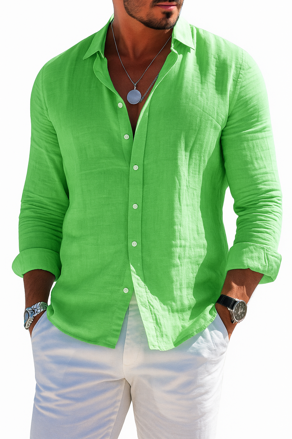 Riccardo | Camicia Elegante e Comoda per Uomo | Moderna e Versatile