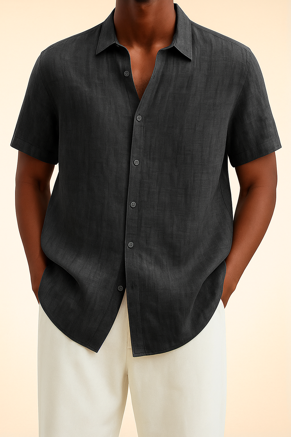 Rivano | Uomo Elegante Camicia Estiva di Lusso | Comoda e alla Moda