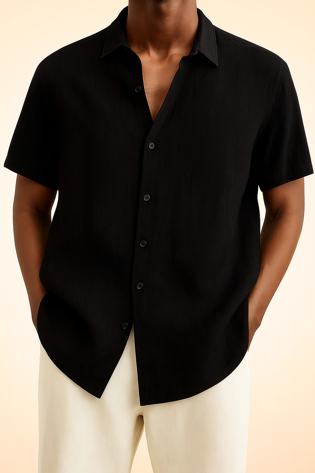 Rivano | Uomo Elegante Camicia Estiva di Lusso | Comoda e alla Moda