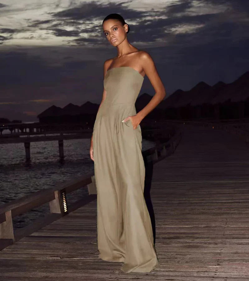 Lucy | Donna Moderna Lusinghiera Tuta Intera | Per Comfort e Stile