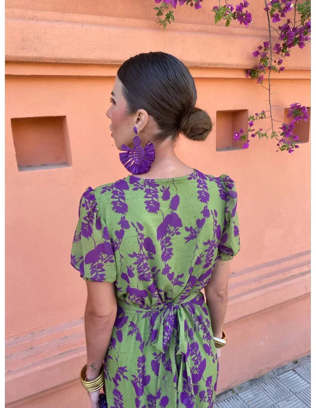 Isabella | Donna Svasata Morbida Midi Dress | Per Ogni Occasione