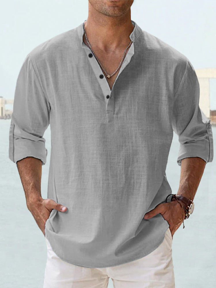 Baldassarre | Uomo Traspirante Versatile Camicia | Per Stile e Comfort Estivo