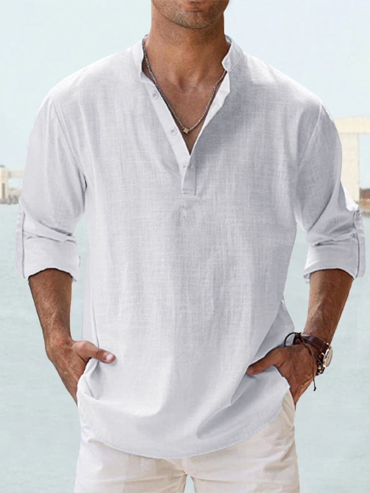Baldassarre | Uomo Traspirante Versatile Camicia | Per Stile e Comfort Estivo