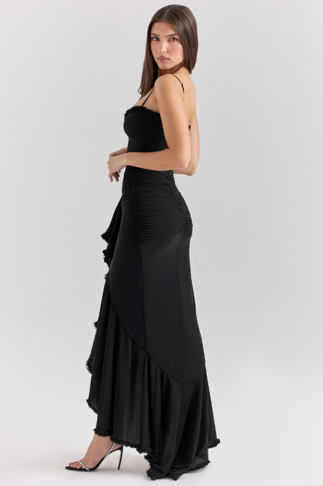 Ginevra | Donna Romantica Armoniosa Maxi Dress | Per Serate Estive