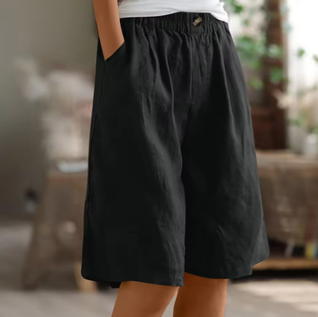 Lia | Donna Casual Morbidi Shorts Estivi | Per Comfort Quotidiano