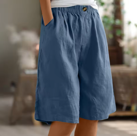 Lia | Donna Casual Morbidi Shorts Estivi | Per Comfort Quotidiano