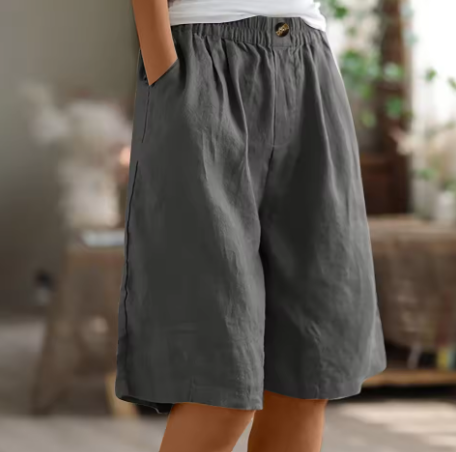 Lia | Donna Casual Morbidi Shorts Estivi | Per Comfort Quotidiano