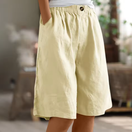 Lia | Donna Casual Morbidi Shorts Estivi | Per Comfort Quotidiano