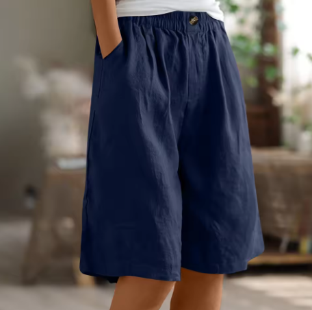 Lia | Donna Casual Morbidi Shorts Estivi | Per Comfort Quotidiano