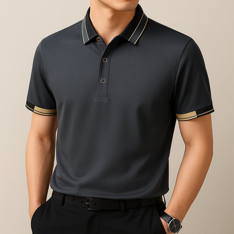 Riccardo | Uomo Raffinato Confortevole Polo Shirt | Per Stile Moderno