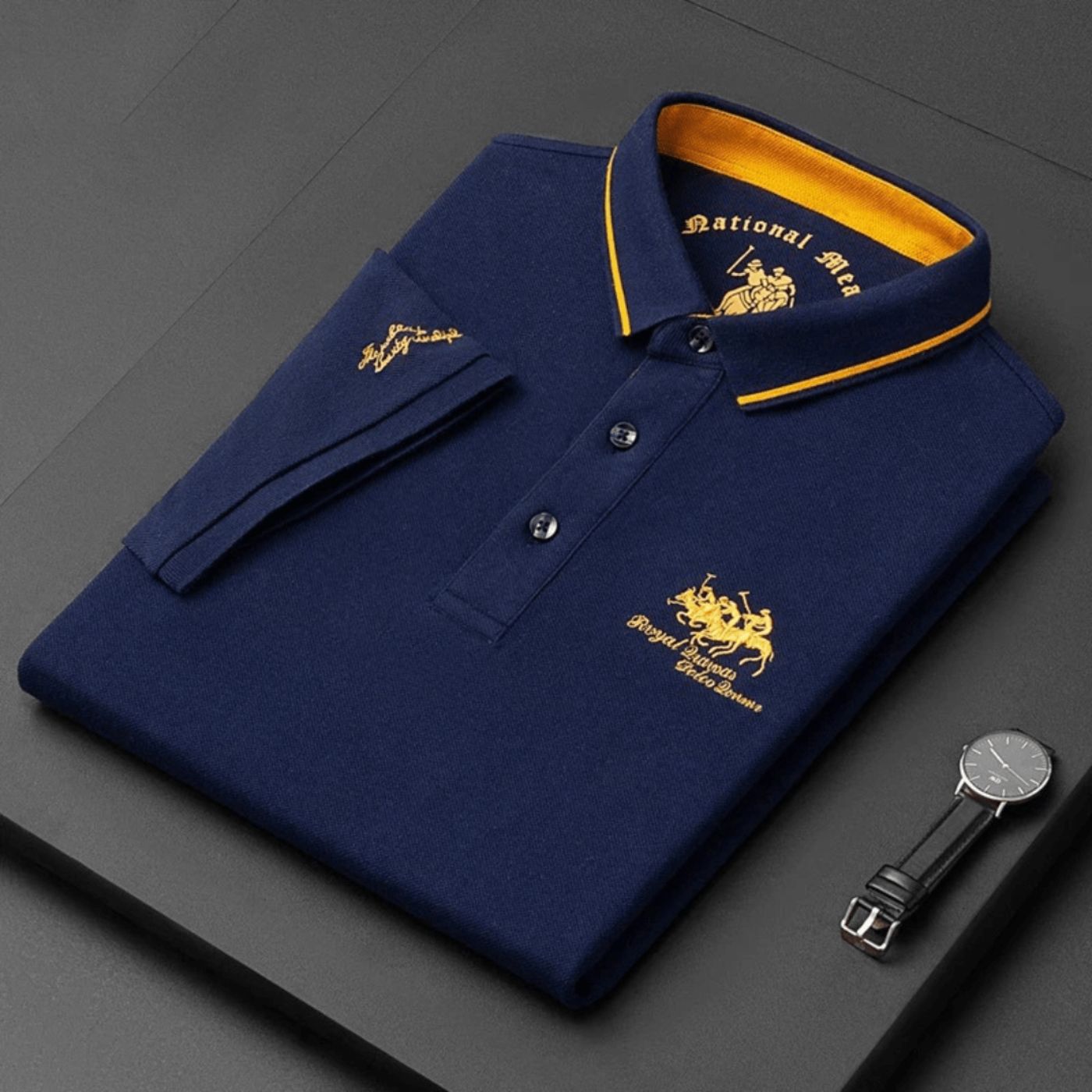 Massimiliano | Uomo Modern Classy Polo Shirt | Per Stile Sicuro