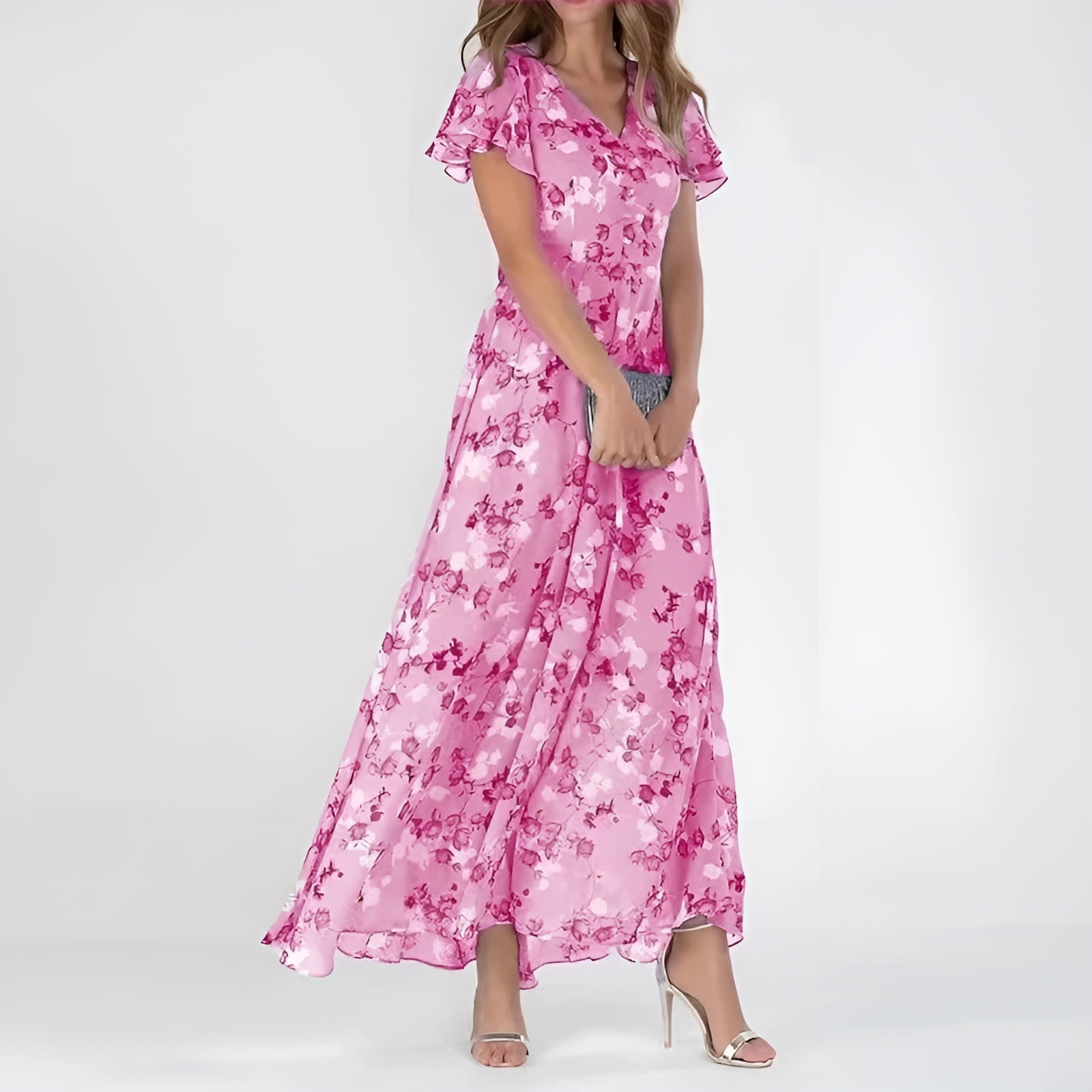 Letizia | Donna Protettiva Raffinata Vestito | Per Eleganza Estiva