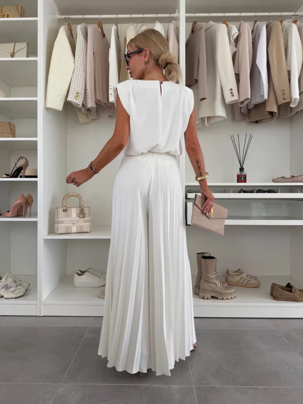 Loreta | Donna Raffinato Moderno Completo Due Pezzi | Per Eleganza Quotidiana